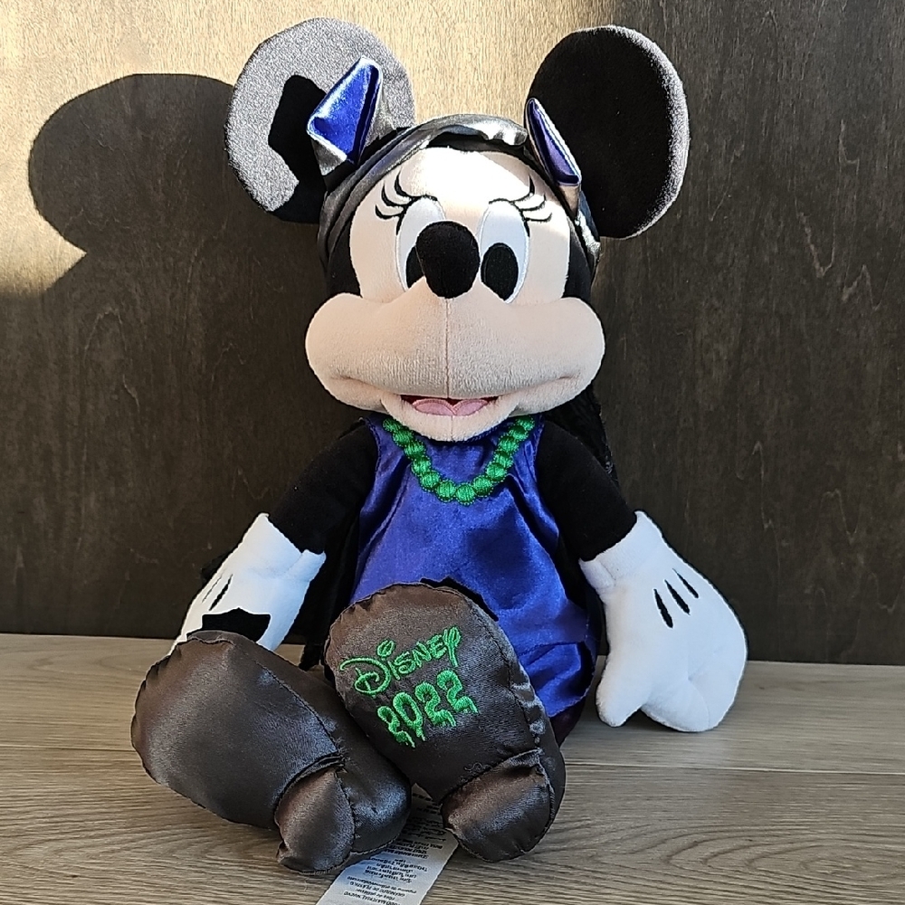 2022 Disney Minnie Mouse Halloween Bat 14" Plush